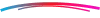 Abstract graphic design featuring a blend of blue and pink gradient colors on a dark background.